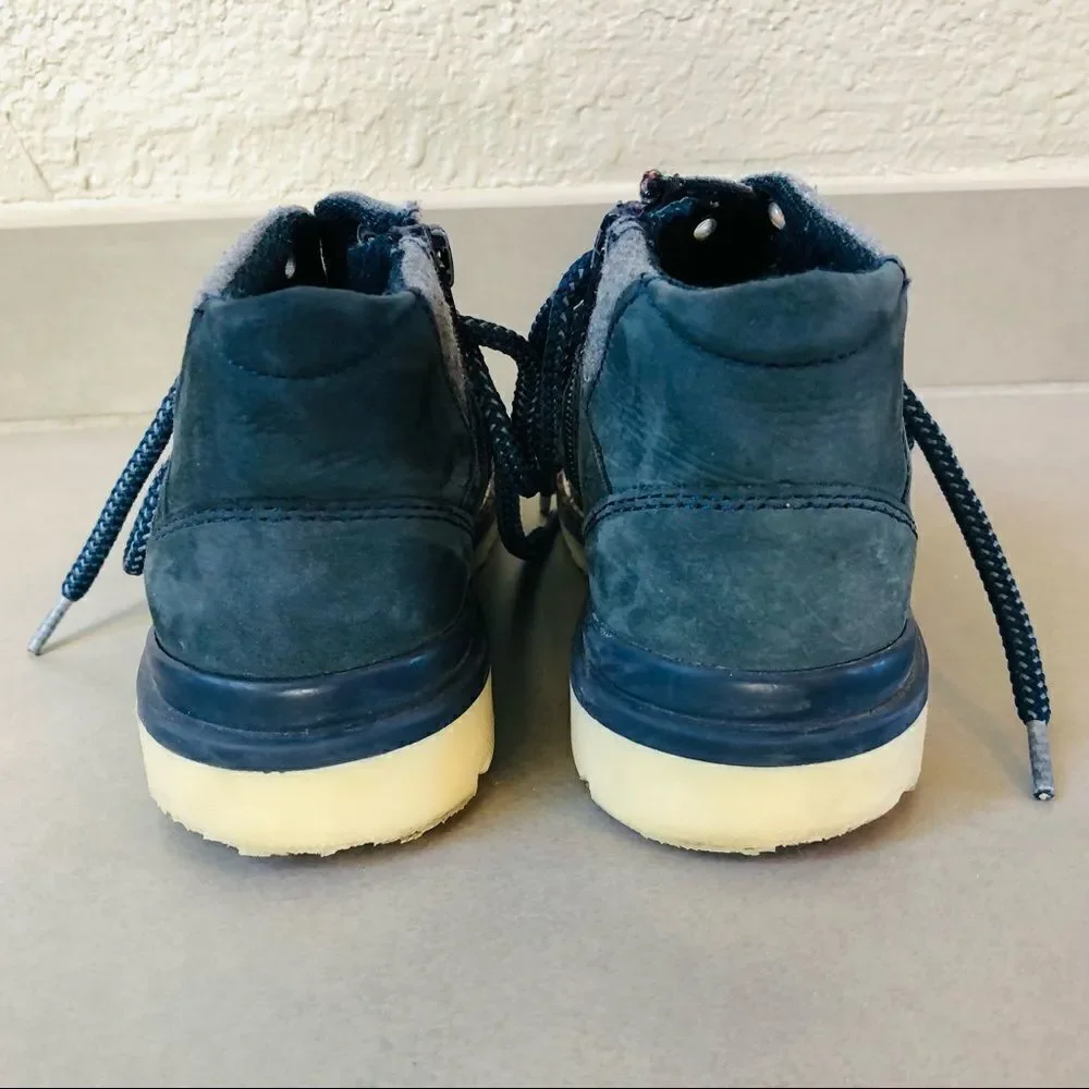 Zara Boys Suede Hiking Boots